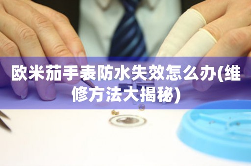 欧米茄手表防水失效怎么办(维修方法大揭秘)