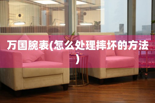 万国腕表(怎么处理摔坏的方法)