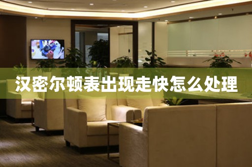 汉密尔顿表出现走快怎么处理