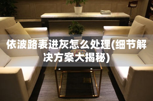 依波路表进灰怎么处理(细节解决方案大揭秘)
