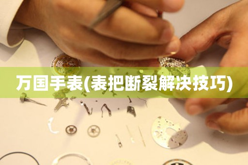 万国手表(表把断裂解决技巧)