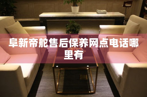 阜新帝舵售后保养网点电话哪里有