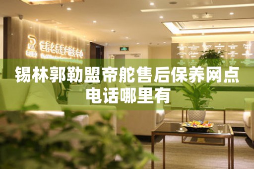 锡林郭勒盟帝舵售后保养网点电话哪里有