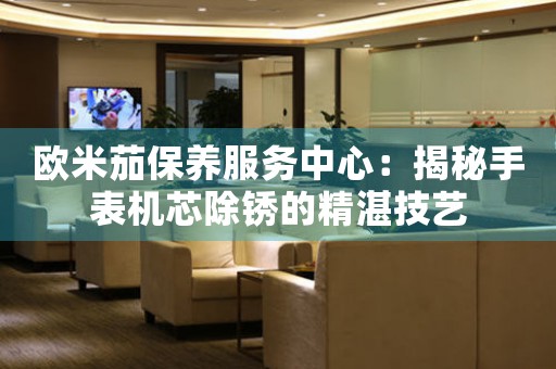 欧米茄保养服务中心：揭秘手表机芯除锈的精湛技艺