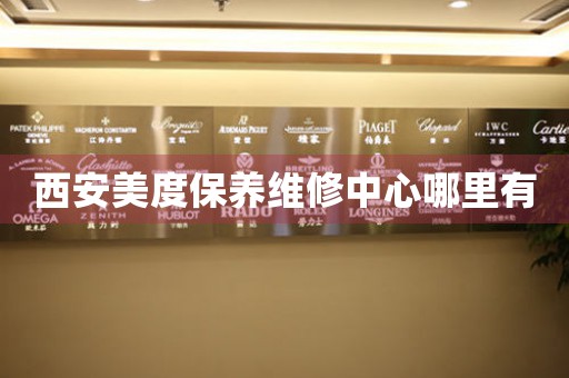 西安美度保养维修中心哪里有