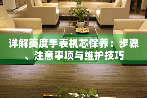 详解美度手表机芯保养：步骤、注意事项与维护技巧