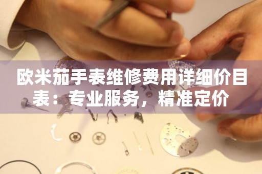 欧米茄手表维修费用详细价目表：专业服务，精准定价