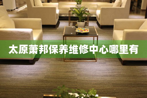 太原萧邦保养维修中心哪里有