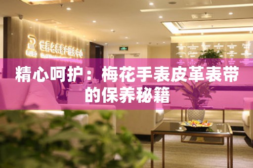 精心呵护：梅花手表皮革表带的保养秘籍