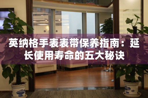 英纳格手表表带保养指南：延长使用寿命的五大秘诀