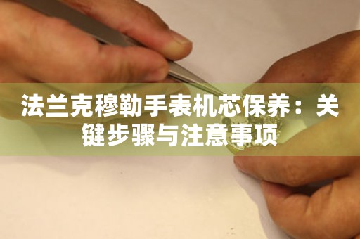 法兰克穆勒手表机芯保养：关键步骤与注意事项
