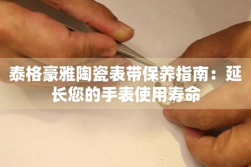 泰格豪雅陶瓷表带保养指南：延长您的手表使用寿命