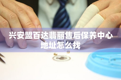 兴安盟百达翡丽售后保养中心地址怎么找