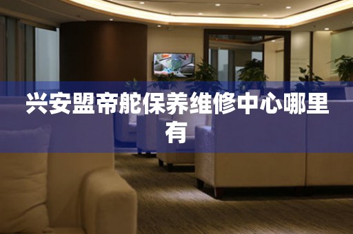兴安盟帝舵保养维修中心哪里有