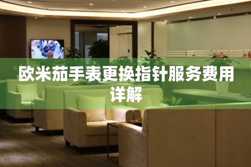欧米茄手表更换指针服务费用详解