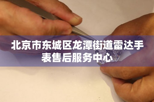北京市东城区龙潭街道雷达手表售后服务中心