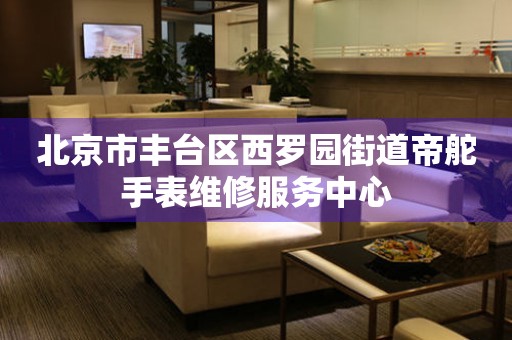 北京市丰台区西罗园街道帝舵手表维修服务中心(图) 北京市丰台区西罗园街道帝舵手表维修服务中心(图)