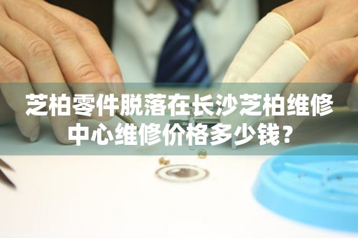 芝柏零件脱落在长沙芝柏维修中心维修价格多少钱?(图) 芝柏零件脱落在长沙芝柏维修中心维修价格多少钱?(图)