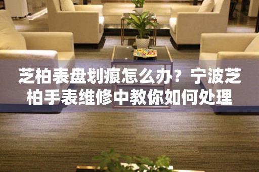 芝柏表盘划痕怎么办?宁波芝柏手表维修中教你如何处理(图) 芝柏表盘划痕怎么办?宁波芝柏手表维修中教你如何处理(图)