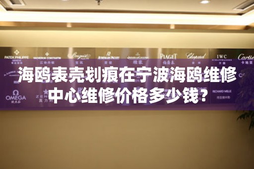 海鸥表壳划痕在宁波海鸥维修中心维修价格多少钱？ 手表维修知识库