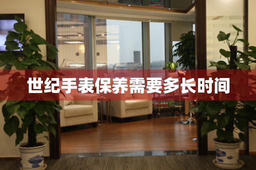世纪手表保养需要多长时间