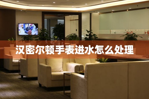  汉密尔顿手表进水怎么处理 手表维修知识库