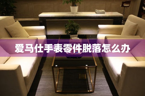  爱马仕手表零件脱落怎么办 手表维修知识库