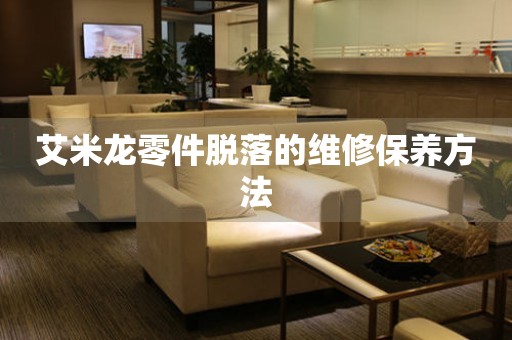  艾米龙零件脱落的维修保养方法 手表维修知识库