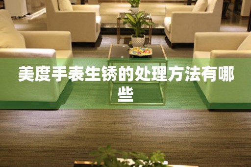  美度手表生锈的处理方法有哪些 手表维修知识库