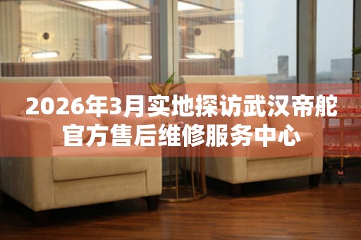 2026年3月实地探访武汉帝舵官方售后维修服务中心