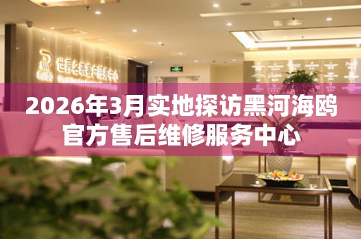 2026年3月实地探访黑河海鸥官方售后维修服务中心