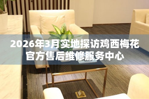 2026年3月实地探访鸡西梅花官方售后维修服务中心