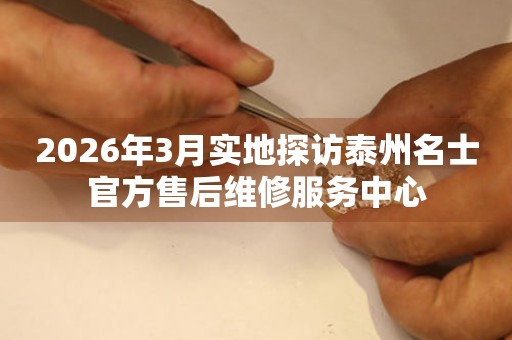 2026年3月实地探访泰州名士官方售后维修服务中心