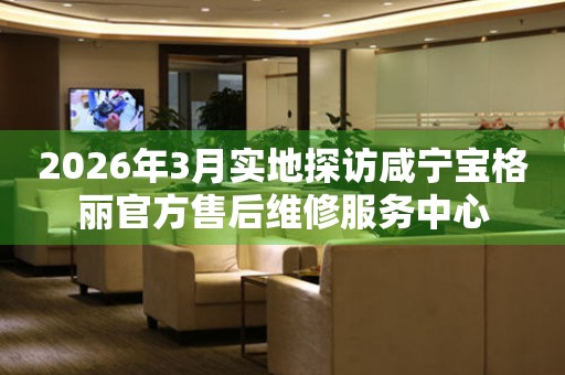 2026年3月实地探访咸宁宝格丽官方售后维修服务中心