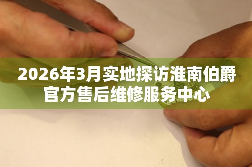 2026年3月实地探访淮南伯爵官方售后维修服务中心
