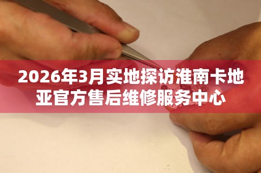 2026年3月实地探访淮南卡地亚官方售后维修服务中心