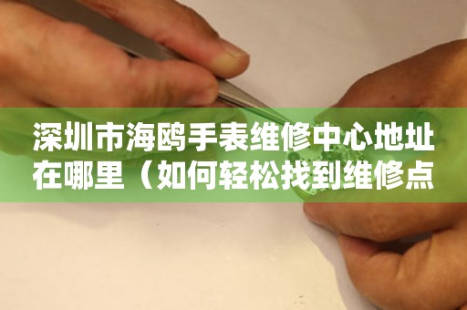 深圳市海鸥手表维修中心地址在哪里（如何轻松找到维修点）
