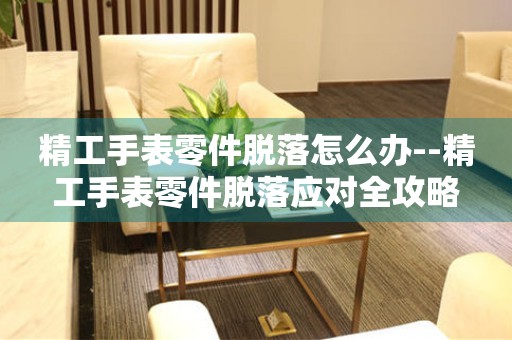 精工手表零件脱落怎么办--精工手表零件脱落应对全攻略 手表维修知识库