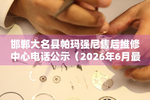 邯郸大名县帕玛强尼售后维修中心电话公示（2026年6月最新）