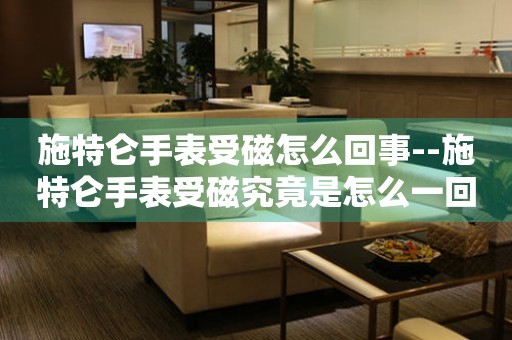  施特仑手表受磁怎么回事--施特仑手表受磁究竟是怎么一回事 手表维修知识库