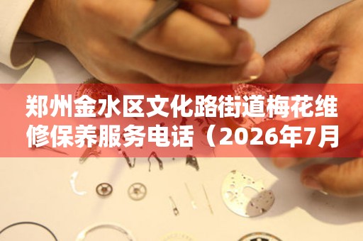 郑州金水区文化路街道梅花维修保养服务电话（2026年7月最新）