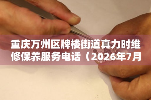 重庆万州区牌楼街道真力时维修保养服务电话（2026年7月最新）
