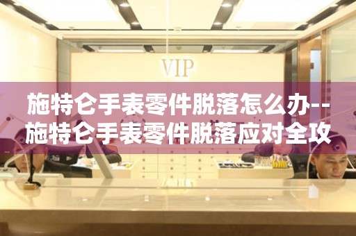  施特仑手表零件脱落怎么办--施特仑手表零件脱落应对全攻略 手表维修知识库
