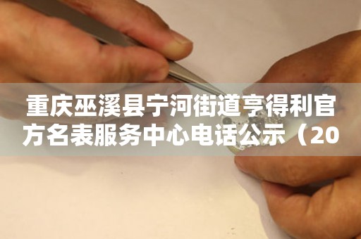 重庆巫溪县宁河街道亨得利官方名表服务中心电话公示（2026年7月最新）