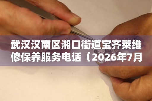 武汉汉南区湘口街道宝齐莱维修保养服务电话（2026年7月最新）