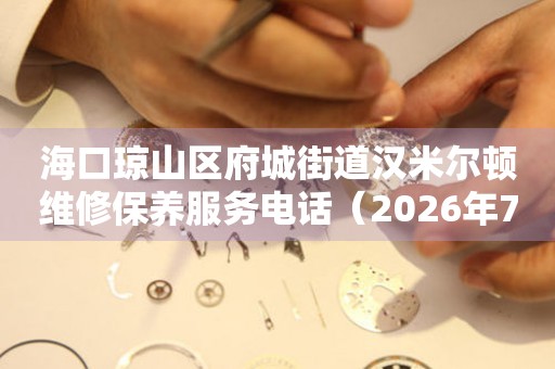 海口琼山区府城街道汉米尔顿维修保养服务电话（2026年7月最新）