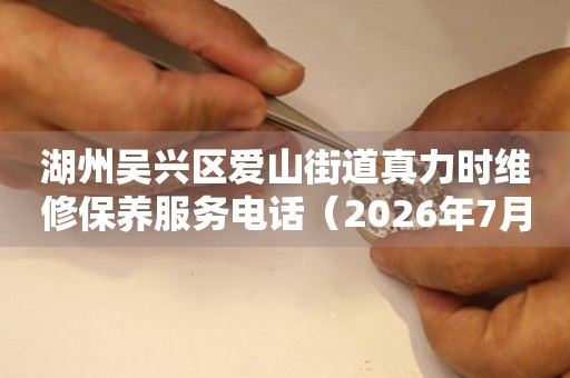 湖州吴兴区爱山街道真力时维修保养服务电话（2026年7月最新）