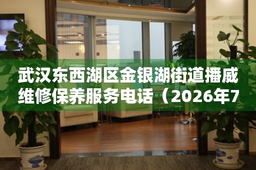  武汉东西湖区金银湖街道播威维修保养服务电话（2026年7月最新） 网点查询