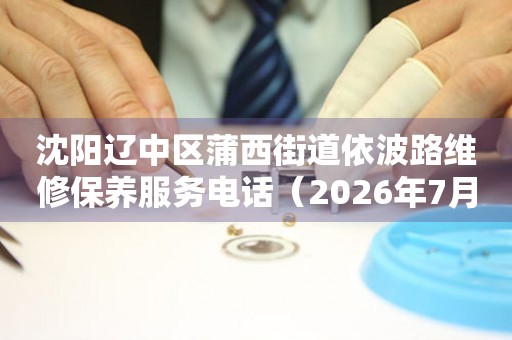  沈阳辽中区蒲西街道依波路维修保养服务电话（2026年7月最新） 网点查询