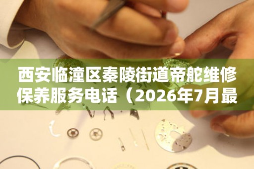 西安临潼区秦陵街道帝舵维修保养服务电话（2026年7月最新）